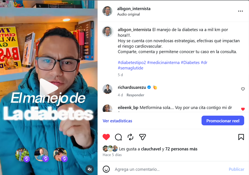 El manejo de la diabetes